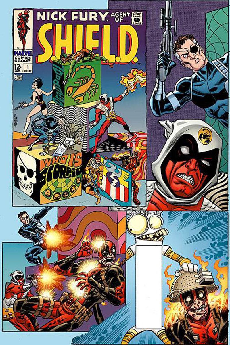 Deadpool #10 Scott Koblish Secret Comic Variant Cover [2016] VF/NM Marvel Comics