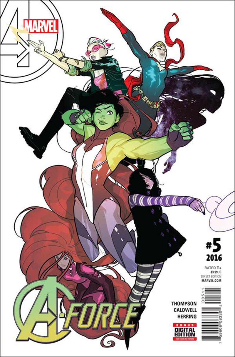 A-Force #5 [2016] VF/NM Marvel Comics