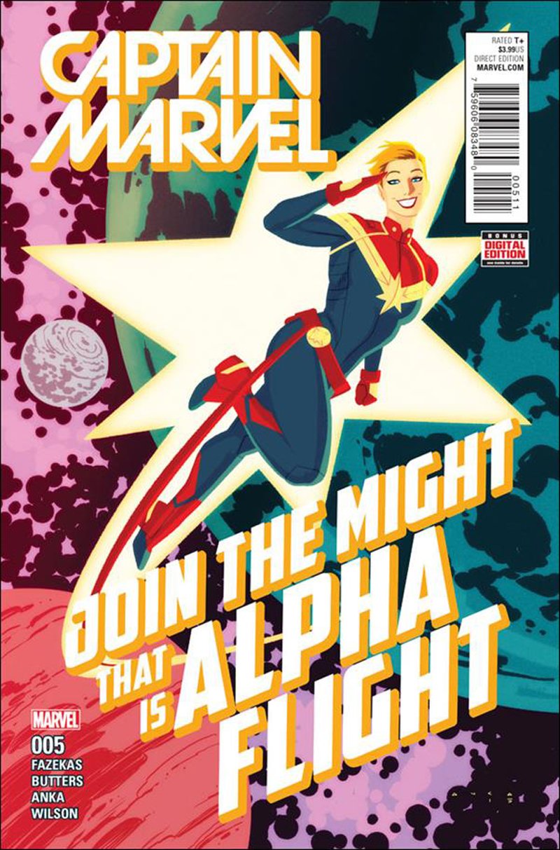 Captain Marvel #5 [2016] VF/NM Marvel Comics
