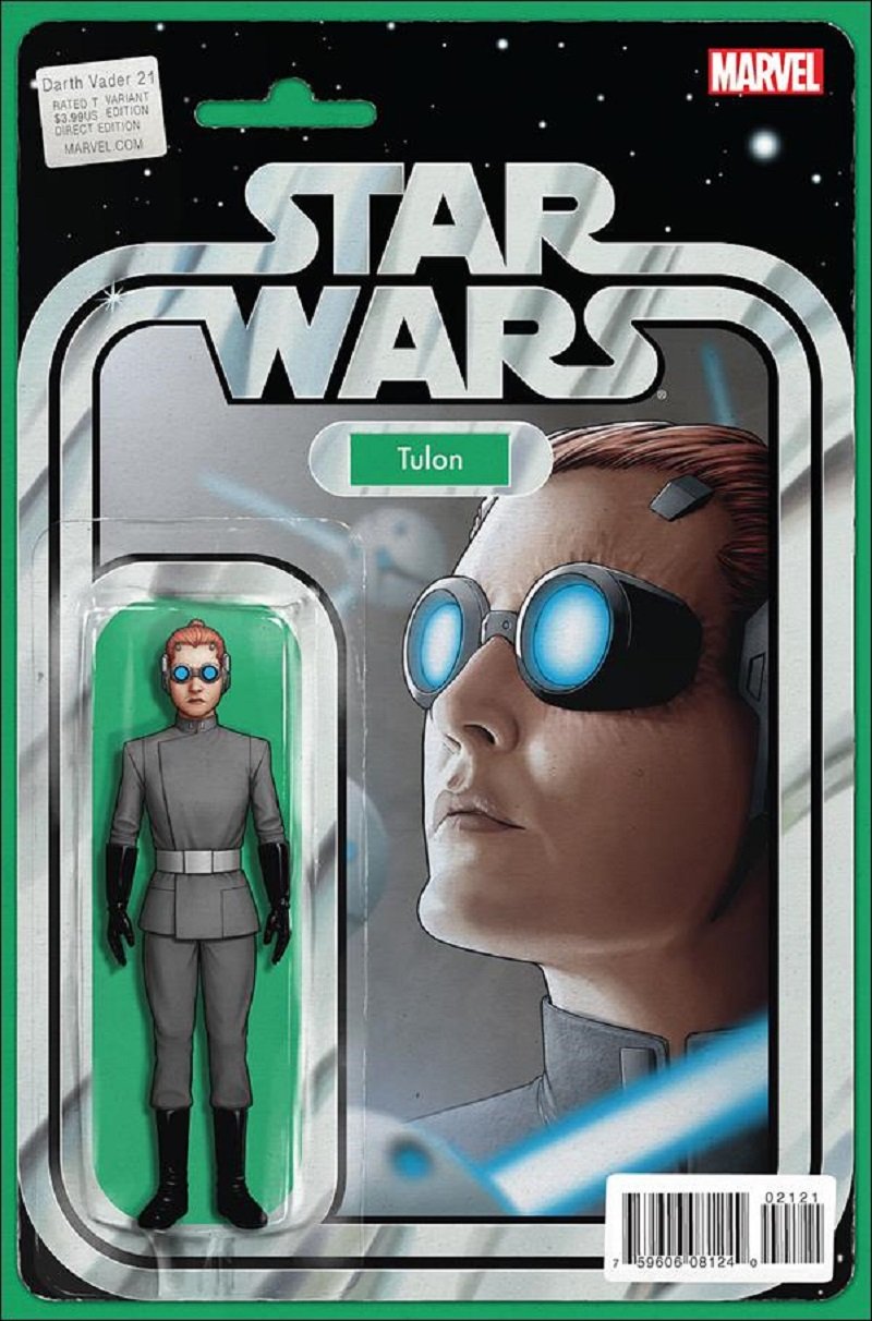 Darth Vader #21 John Tyler Christopher Action Figure Variant Cover [2016] VF/NM Marvel Comics