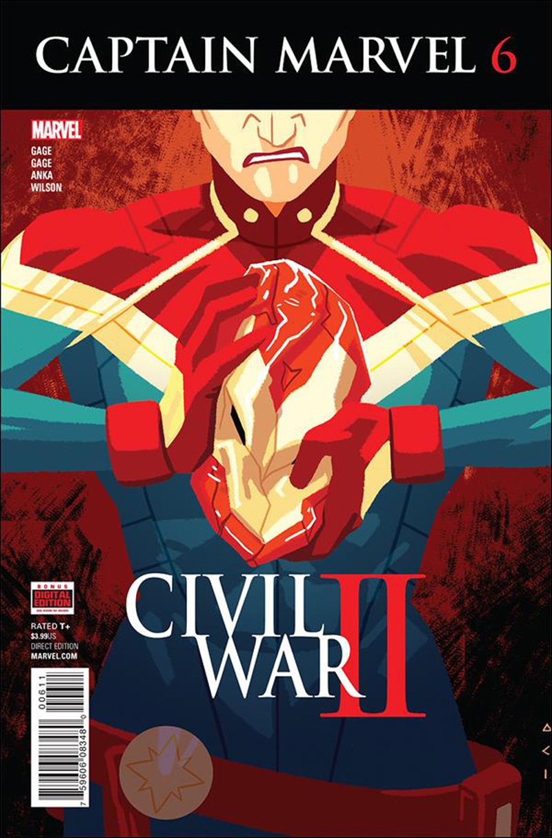 Captain Marvel #6 [2016] VF/NM Marvel Comics