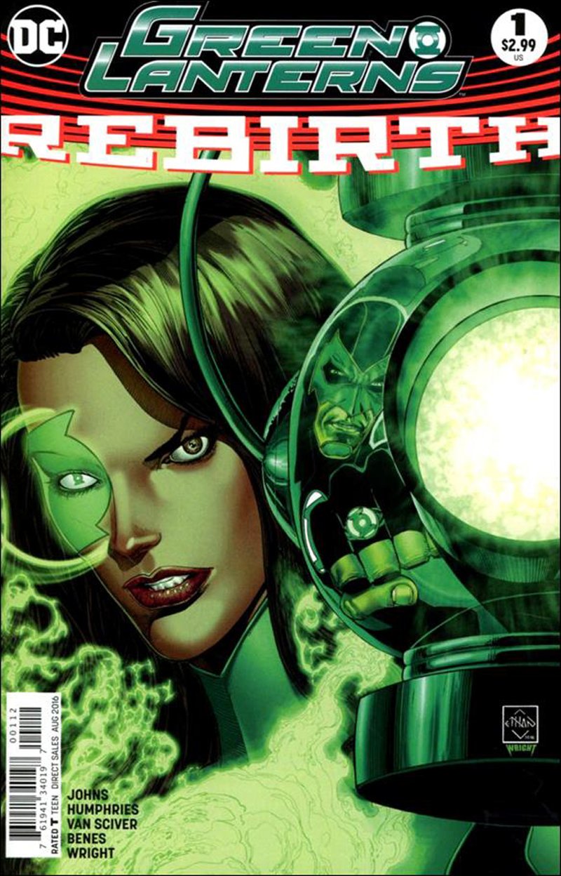 Green Lanterns: Rebirth #1 Second Printing [2016] VF/NM DC Comics