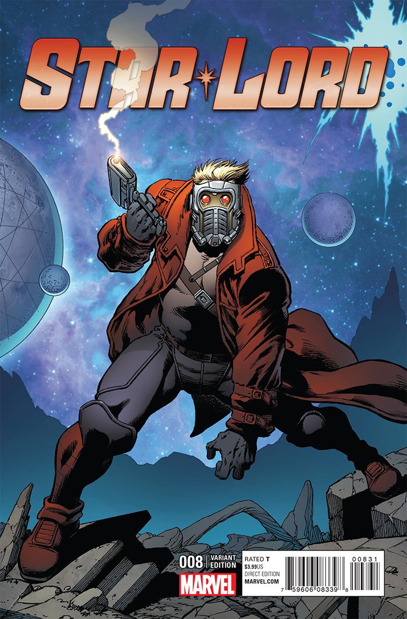 Star-Lord #8 Jim Starlin Variant Cover [2016] VF/NM Marvel Comics