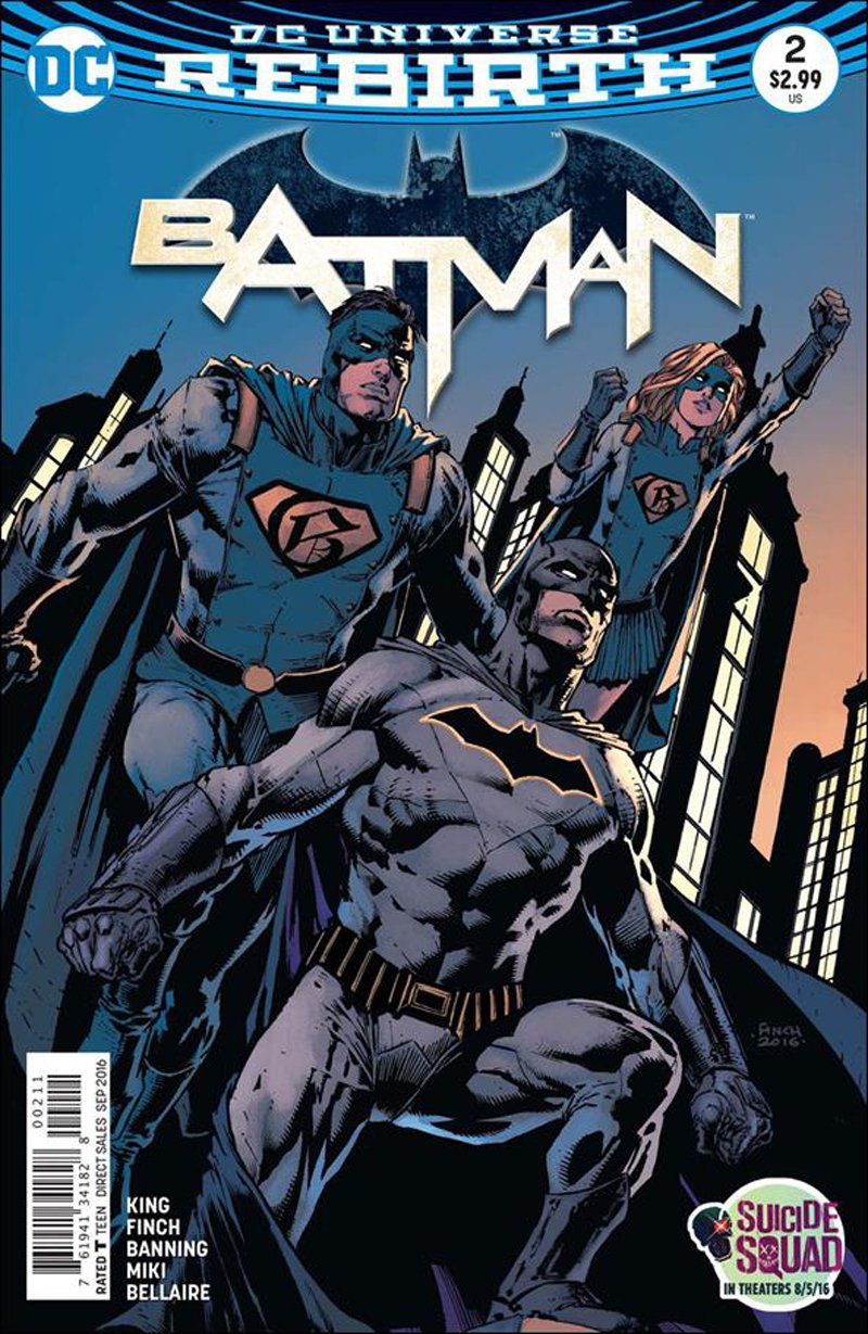 Batman #2 [2016] VF/NM DC Comics