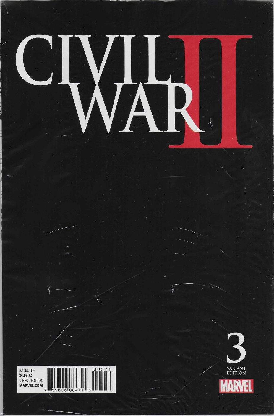 Civil War II #3 [2016] Quesada midnight release VF/NM Marvel Comics