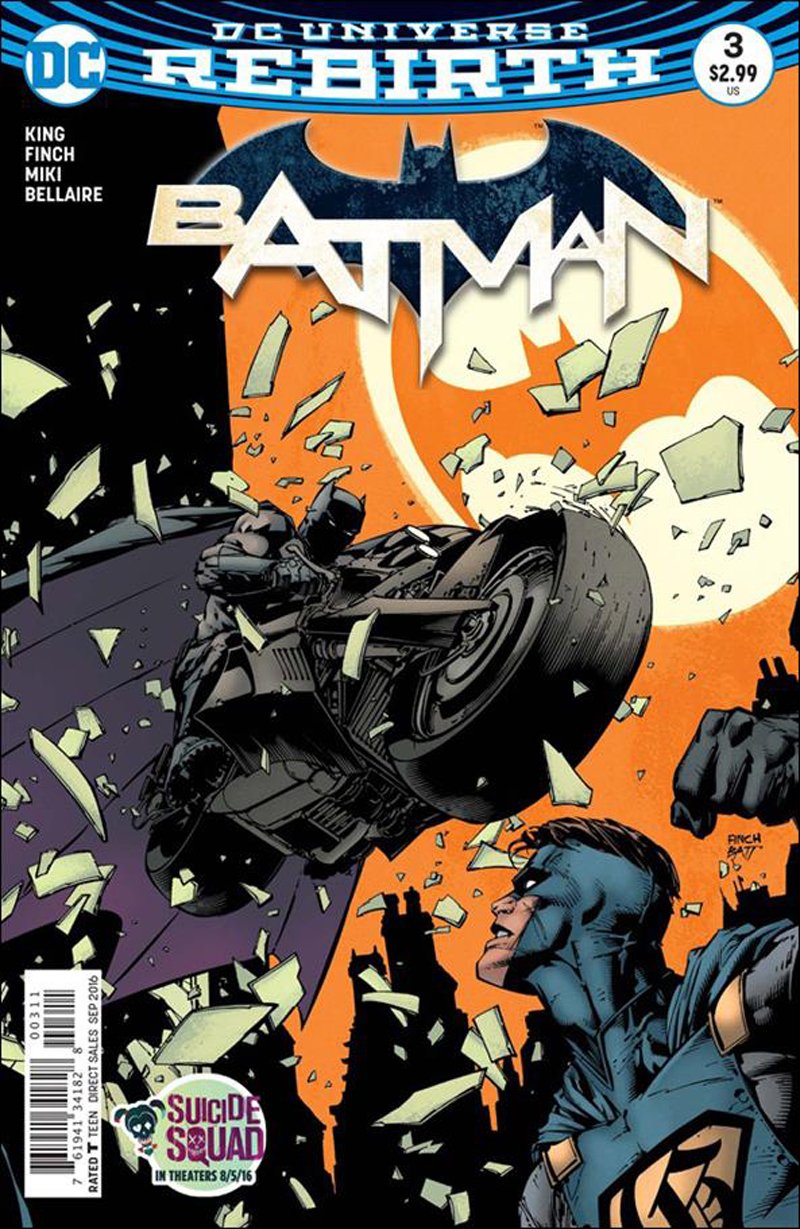 Batman #3 [2016] VF/NM DC Comics