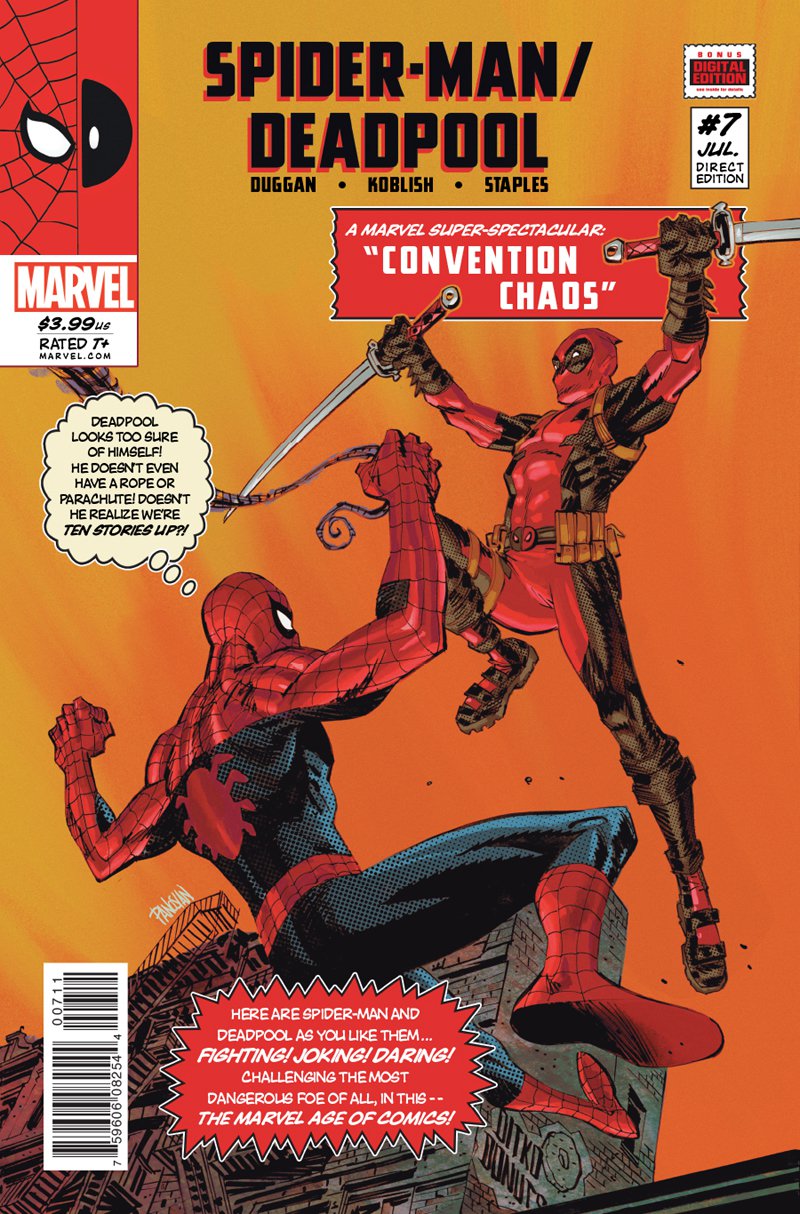 Spider-Man / Deadpool #7 [2016] VF/NM Marvel Comics