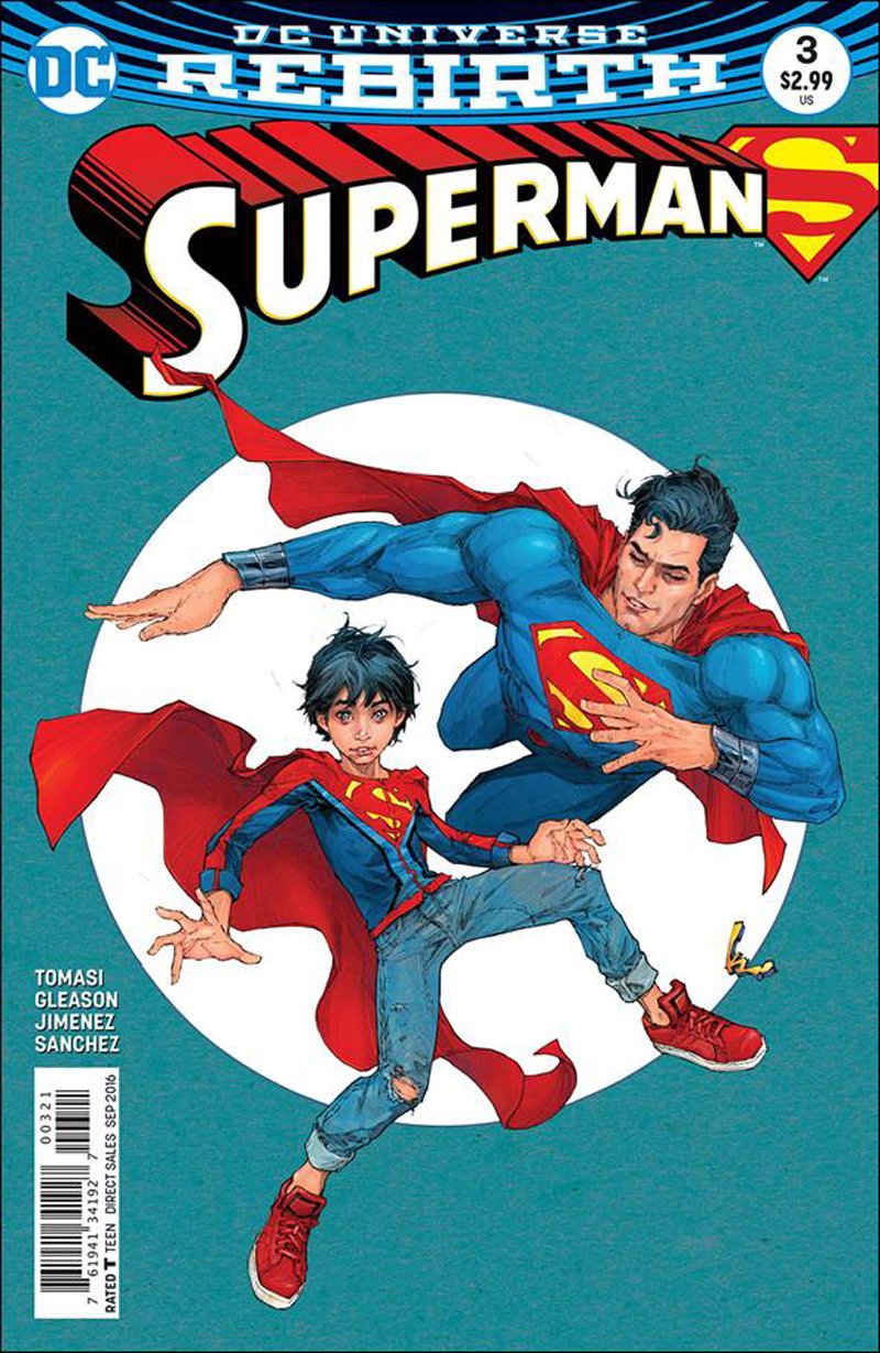 Superman #3 Kenneth Rocafort Variant Cover [2016] VF/NM DC Comics