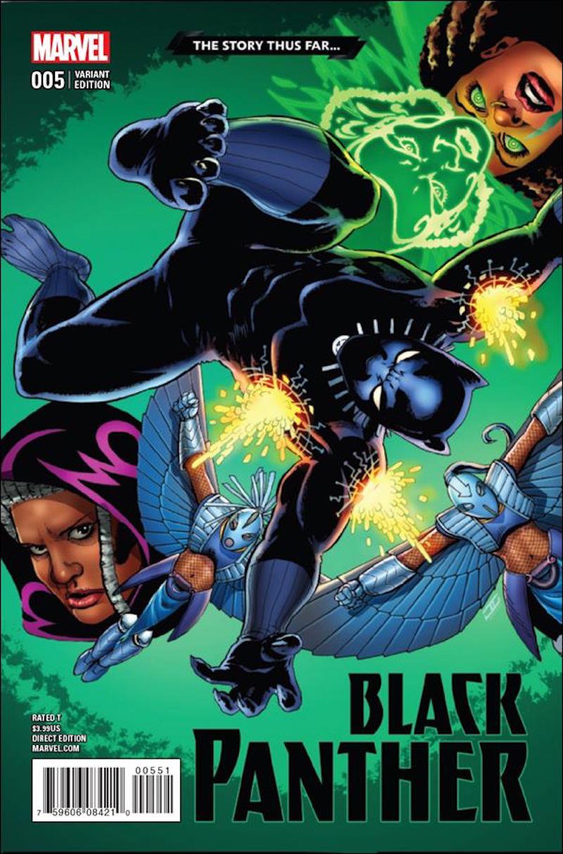 Black Panther #5 John Cassaday The Story Thus Far... Variant Cover [2016] VF/NM Marvel Comics