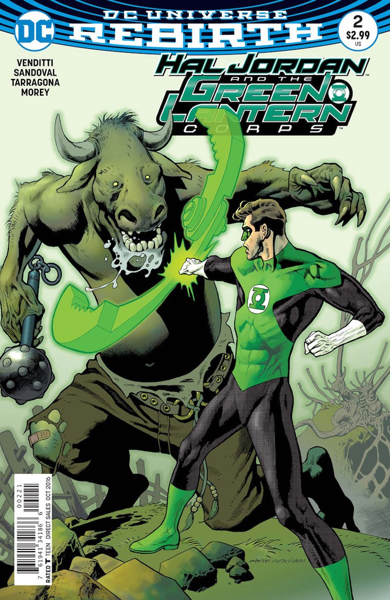 Hal Jordan and the Green Lantern Corps #2 Kevin Nowlan Variant Cover [2016] VF/NM DC Comics