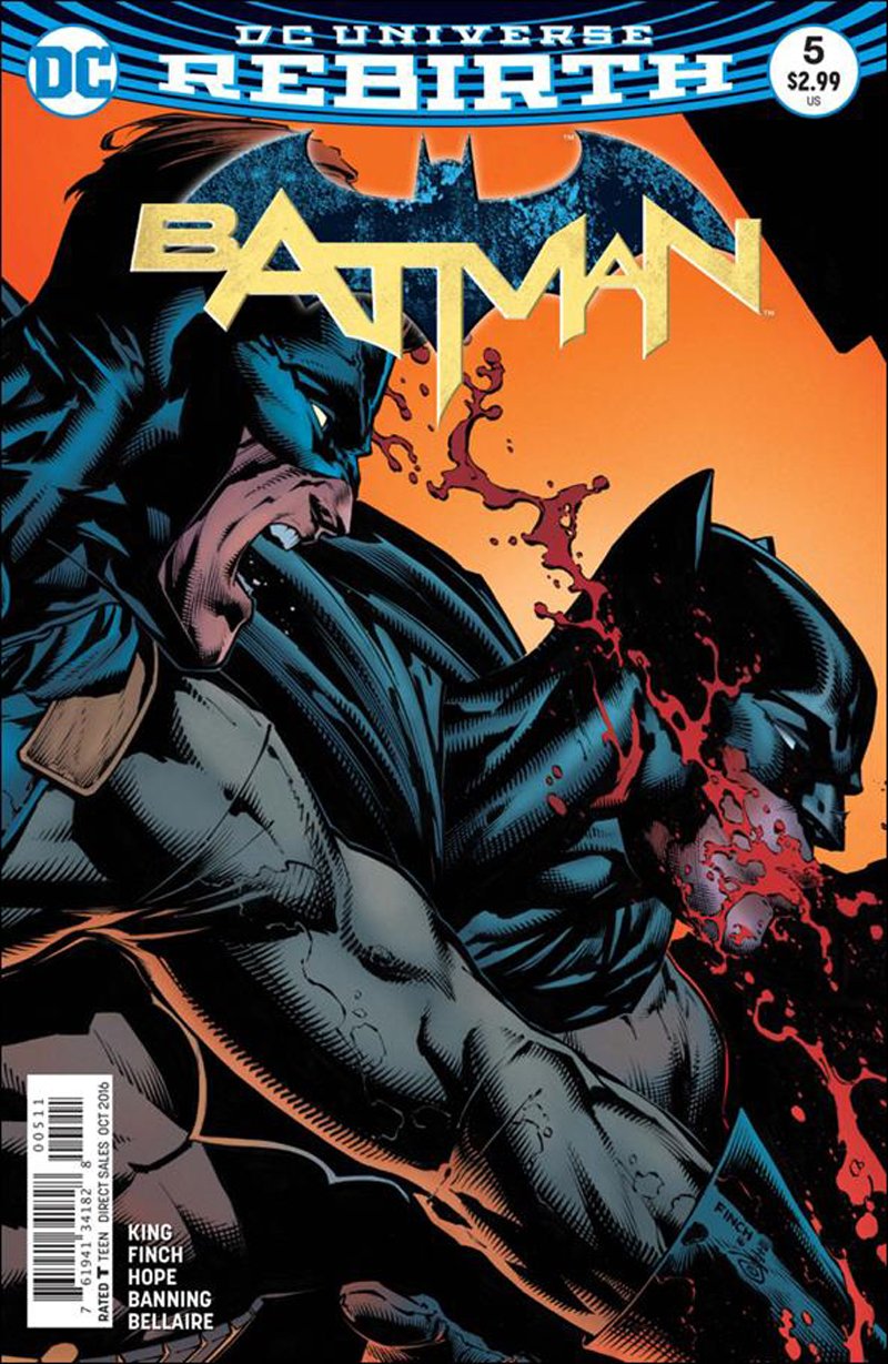 Batman #5 [2016] VF/NM DC Comics