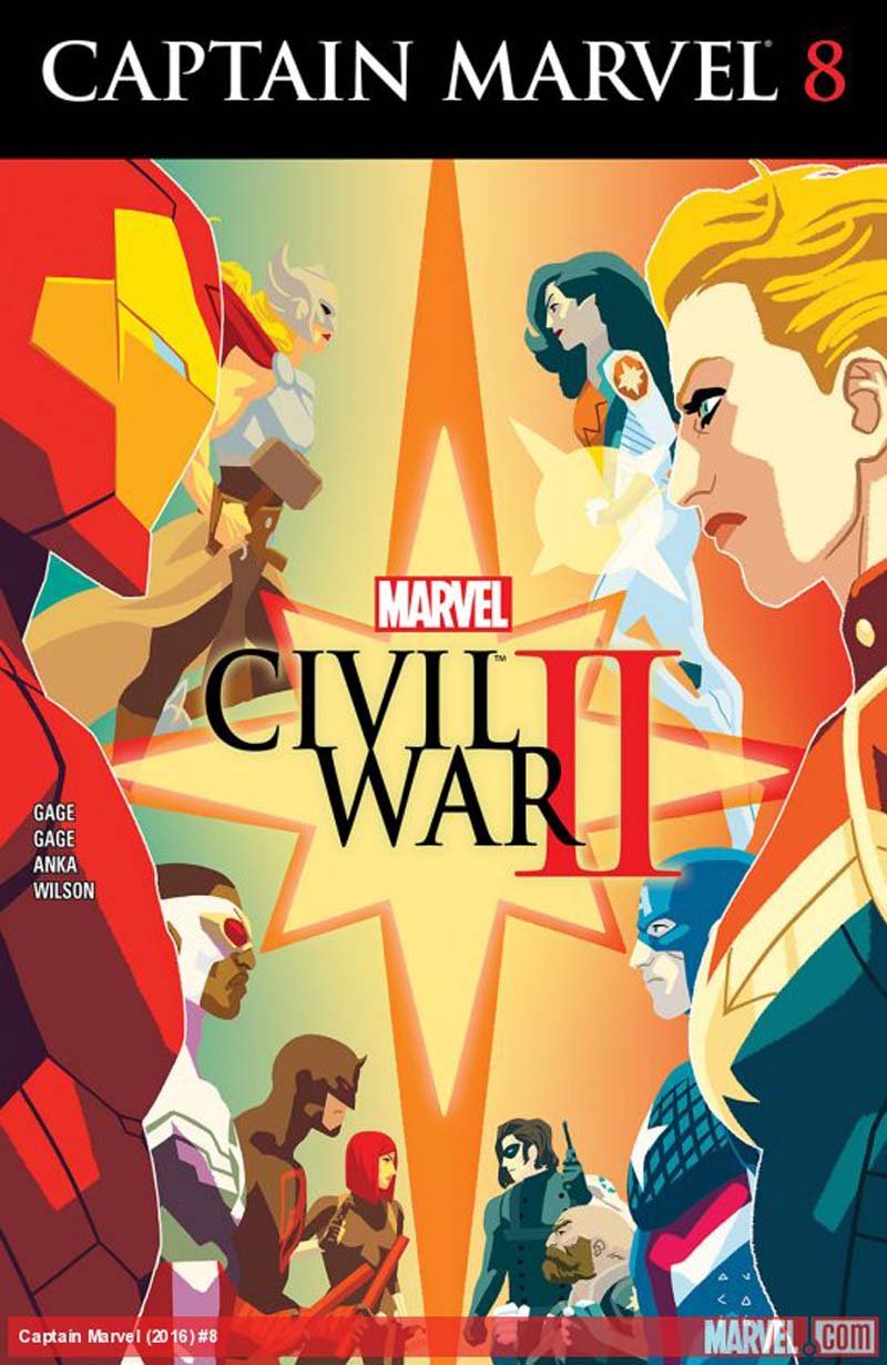 Captain Marvel #8 [2016] VF/NM Marvel Comics