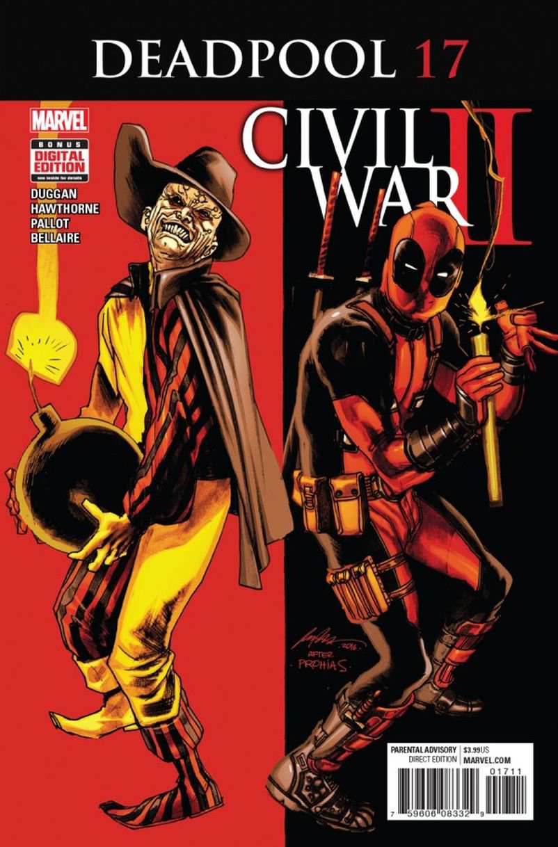 Deadpool #17 [2016] VF/NM Marvel Comics