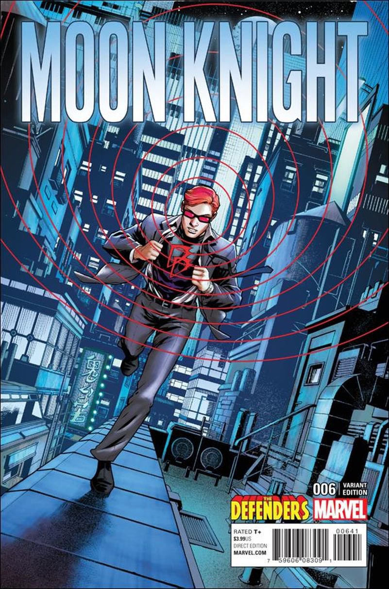 Moon Knight #6 Mike McKone variant[2016] VF/NM Marvel Comics