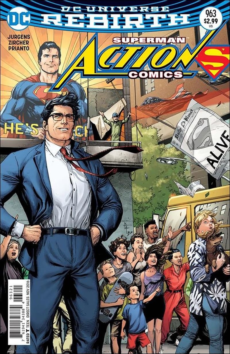 Action Comics #963 [2016] Gary Frank Cover VF/NM DC Comics