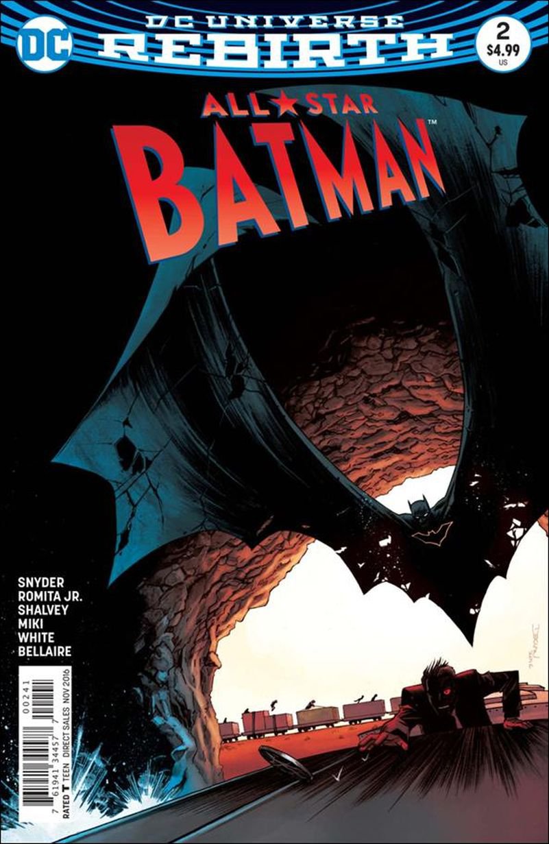 All-Star Batman #2 Jock Cover Alternate Cover [2016] VF/NM DC Comics