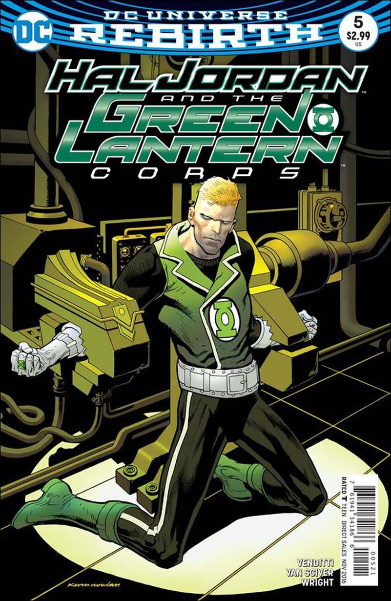 Hal Jordan and the Green Lantern Corps #5 Kevin Nowlan Cover [2016] VF/NM DC Comics