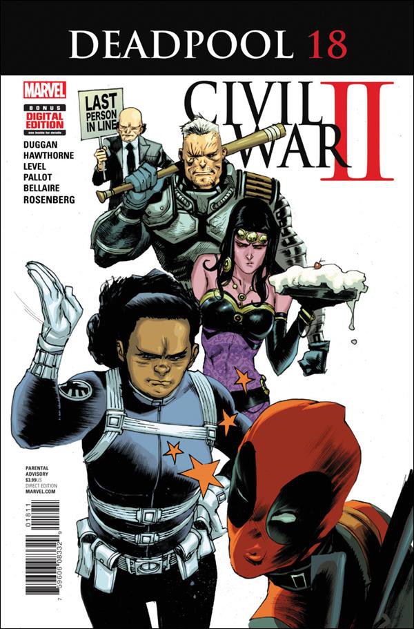 Deadpool #18 [2016] VF/NM Marvel Comics