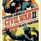 Civil War II #6 Michael Cho Fight Poster [2016] VF/NM Marvel Comics