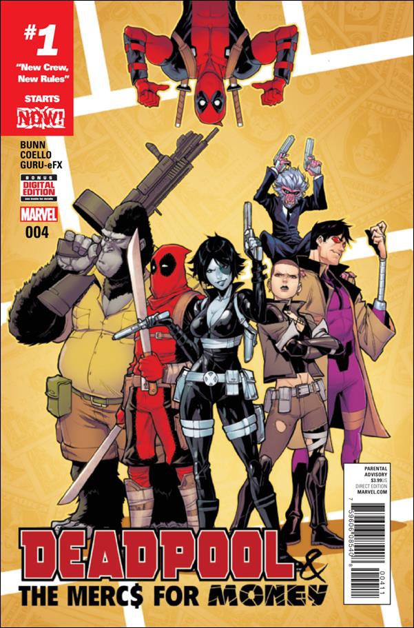Deadpool & The Mercs for Money #4 [2016] VF/NM Marvel Comics