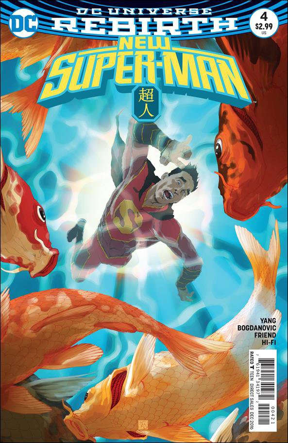 New Super-Man #4 Bernard Chang Variant Cover [2016] VF/NM DC Comics