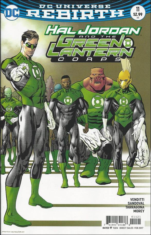 Hal Jordan and the Green Lantern Corps #11 Kevin Nowlan Variant Cover [2016] VF/NM DC Comics