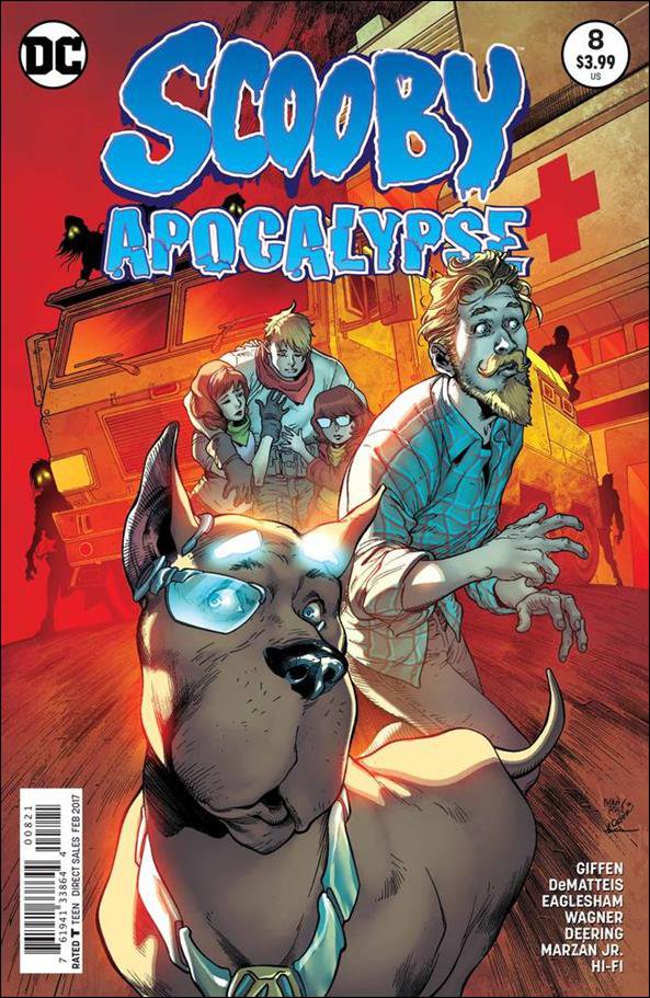 Scooby Apocalypse #8 Ivan Reis Variant Cover [2016] VF/NM DC Comics