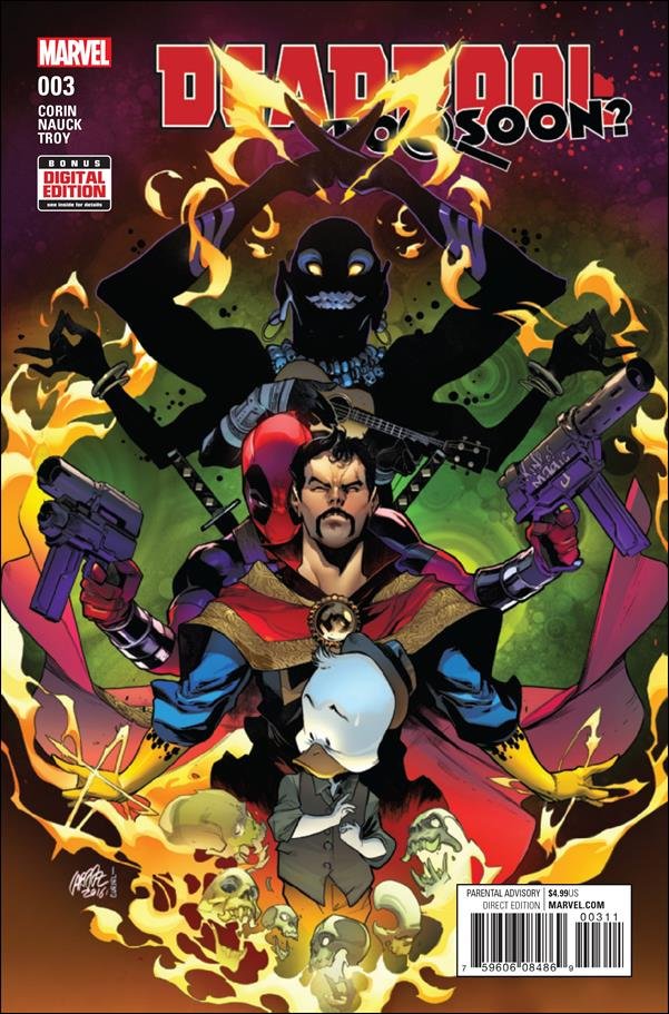 Deadpool: Too Soon #3 [2017] VF/NM Marvel Comics