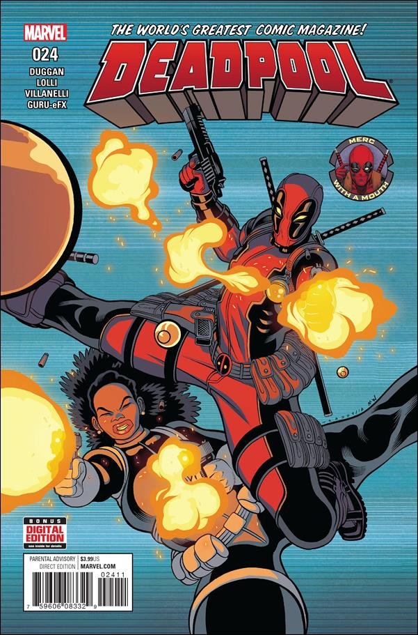Deadpool #24 [2017] VF/NM Marvel Comics
