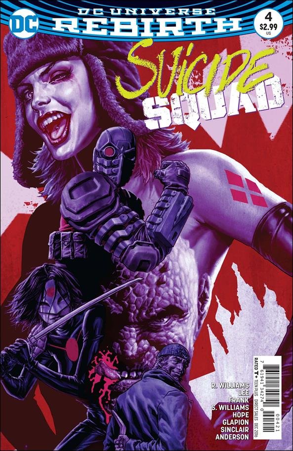 Suicide Squad #4 Lee Bermejo Variant Cover [2017] VF/NM DC Comics