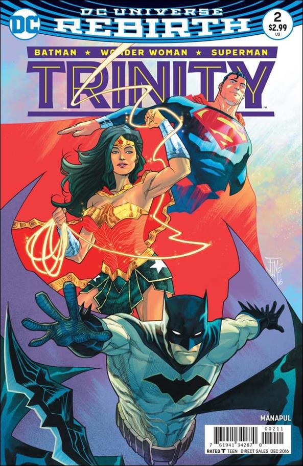 Trinity #2 [2016] VF/NM DC Comics