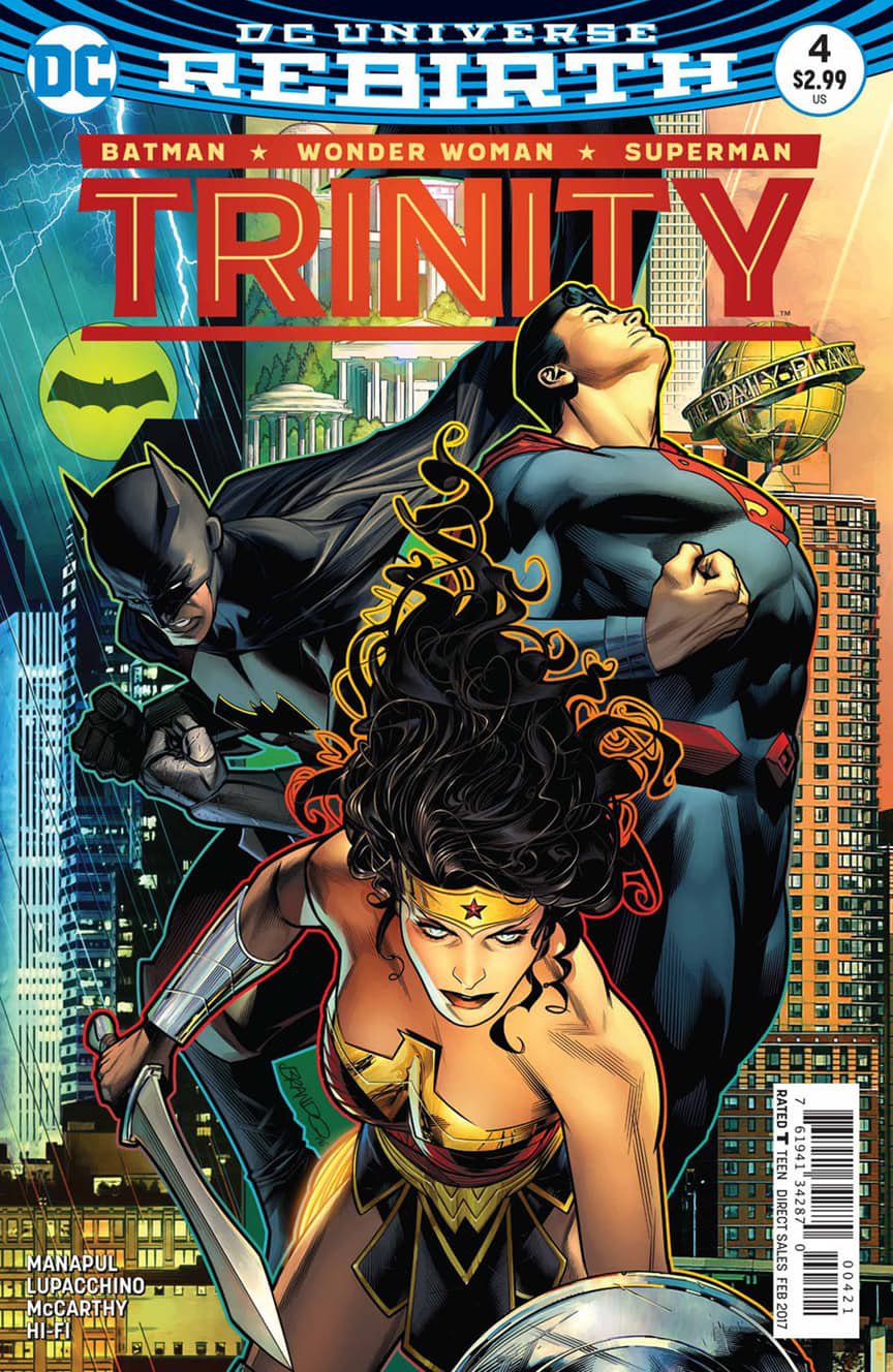 Trinity #4 Brandon Peterson Variant Cover [2017] VF/NM DC Comics