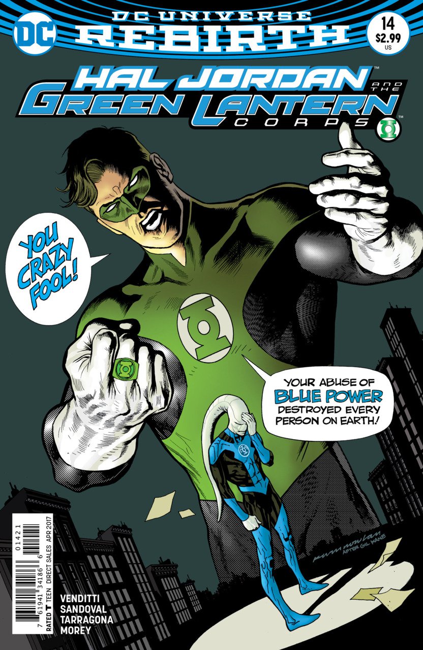 Hal Jordan and the Green Lantern Corps #14 Kevin Nowlan variant [2017] VF/NM DC Comics