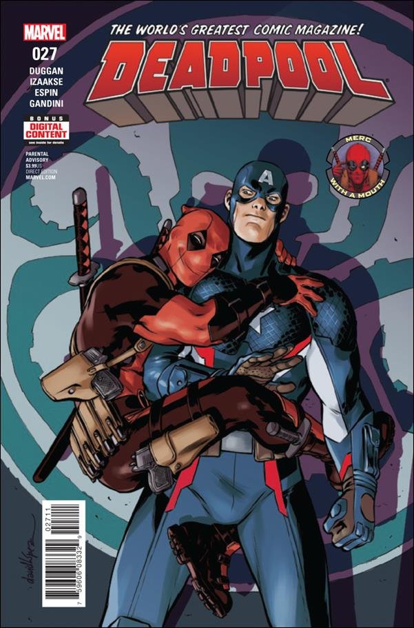 Deadpool #27 [2017] VF/NM Marvel Comics