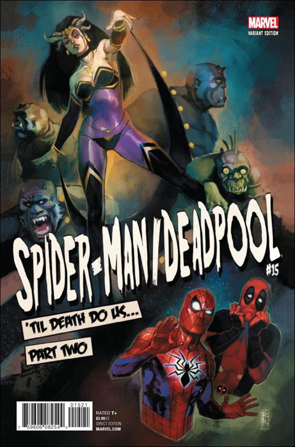 Spider-Man / Deadpool #15 Rod Reis Variant Cover [2017] VF/NM Marvel Comics