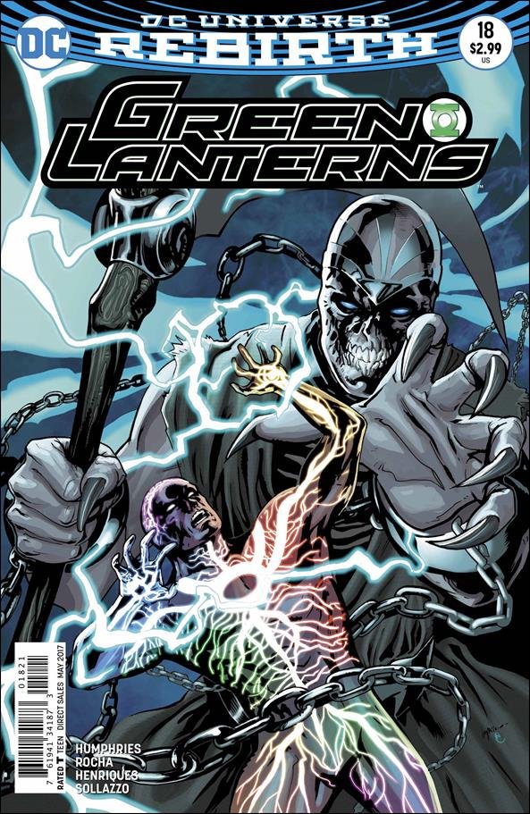Green Lanterns #18 Emanuela Lupacchino Variant Cover [2017] VF/NM DC Comics