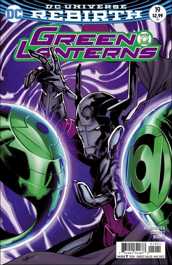 Green Lanterns #19 Emanuela Lupacchino Variant Cover [2017] VF/NM DC Comics