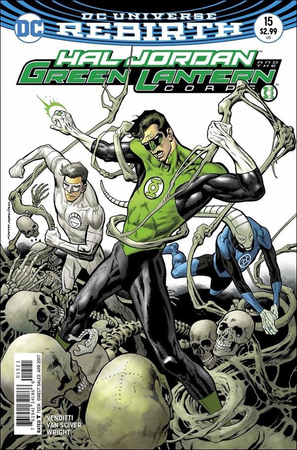 Hal Jordan and the Green Lantern Corps #15 Kevin Nowlan Variant Cover [2017] VF/NM DC Comics