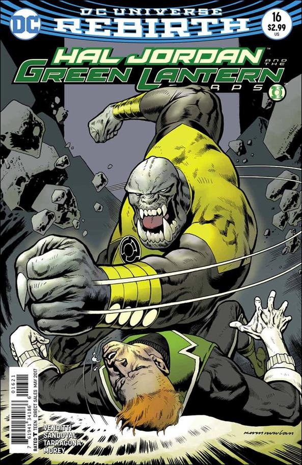 Hal Jordan and the Green Lantern Corps #16 Kevin Nowlan Variant Cover [2017] VF/NM DC Comics