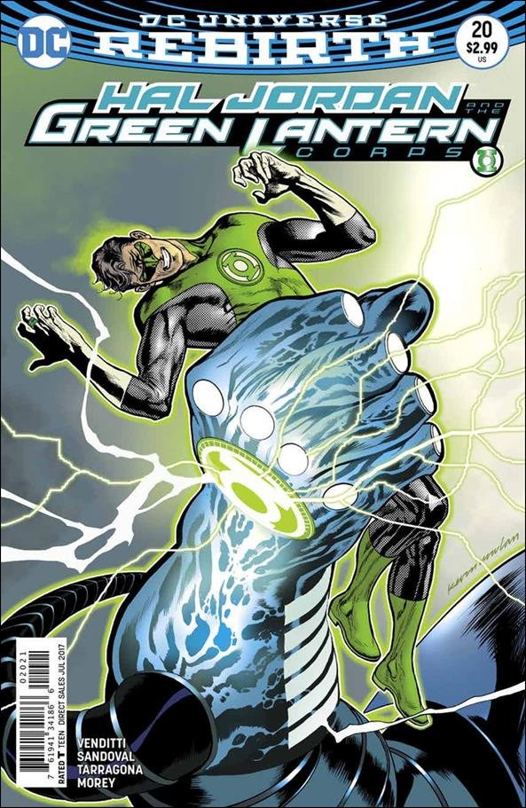 Hal Jordan and the Green Lantern Corps #20 Kevin Nowlan Variant Cover [2017] VF/NM DC Comics
