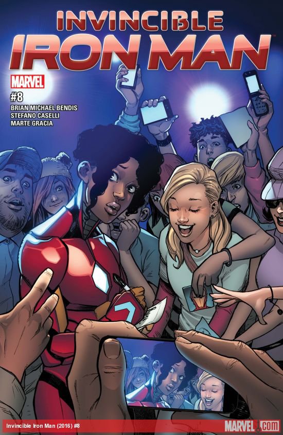Invincible Iron Man #8 [2017] VF/NM Marvel Comics