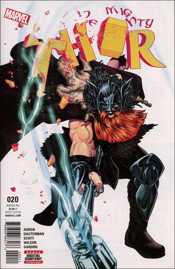 Mighty Thor #20 [2017] VF/NM Marvel Comics "WAR THOR"