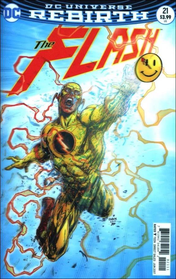 Flash #21 Jason Fabok Lenticular Cover [2017] VF/NM DC Comics