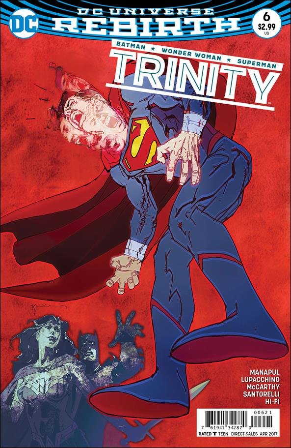Trinity #6 Bill Sienkiewicz Variant Cover [2017] VF/NM DC Comics