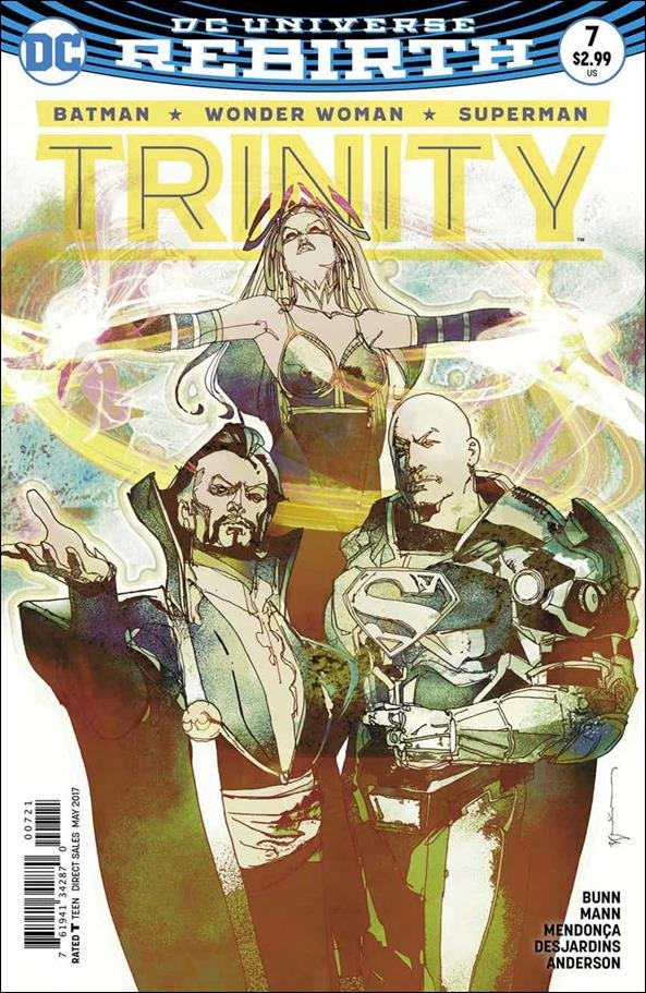 Trinity #7 Bill Sienkiewicz Variant Cover [2017] VF/NM DC Comics