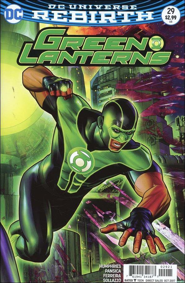 Green Lanterns #29 Brandon Peterson Variant Cover [2017] VF/NM DC Comics