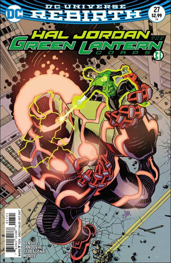 Hal Jordan and the Green Lantern Corps #27 Cully Hamner Variant Cover [2017] VF/NM DC Comics