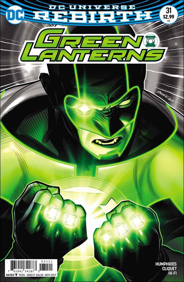 Green Lanterns #31 Brandon Peterson Variant Cover [2017] VF/NM DC Comics