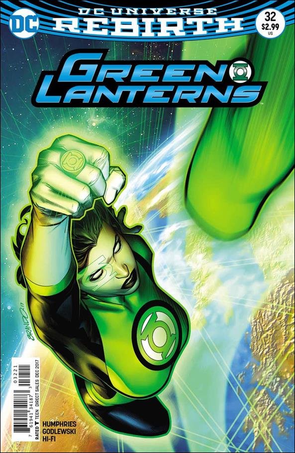 Green Lanterns #32 Brandon Peterson Variant Cover [2017] VF/NM DC Comics