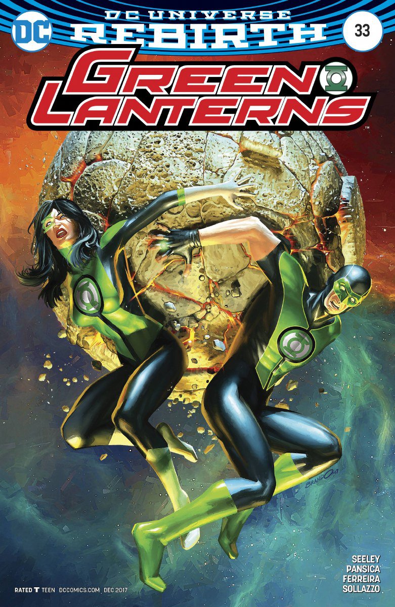 Green Lanterns #33 Brandon Peterson Variant Cover [2017] VF/NM DC Comics